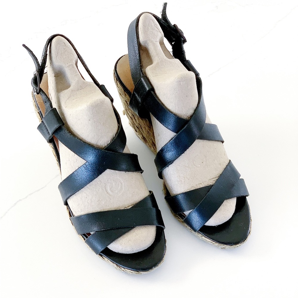 👡 André Assous European Designer Strappy Espadrille Wedge Sandals